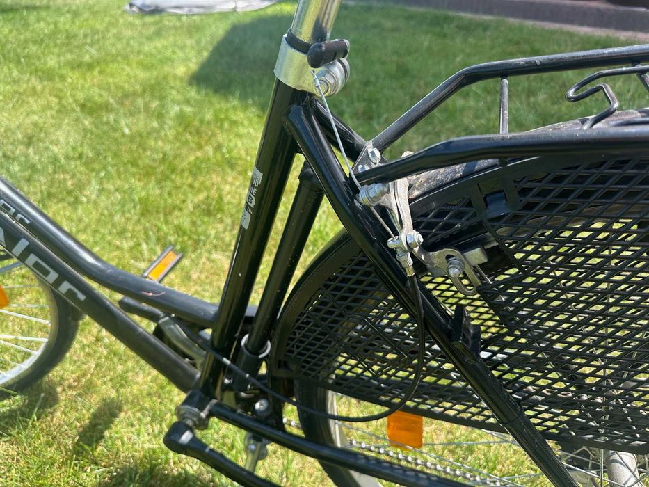 Rower używany z koszykiem