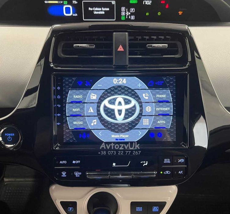 Магнітола AQUA PRIUS C Toyota GT86 C-HR CHR Subaru BRZ Пріус Андроїд 16