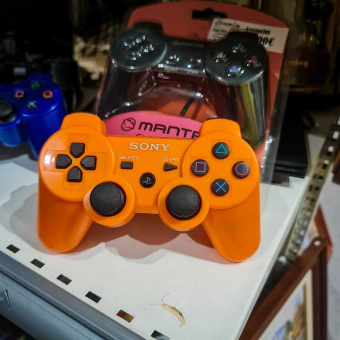 Comando Sony DualShock 3 Original – Laranja | Wireless | PS3