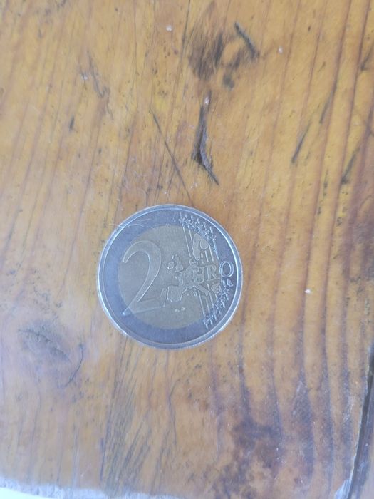 Moeda 2€ de 2002   D. Afonso Henriques selo real 1144