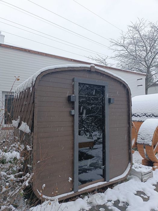 Sauna QUADRO 2m, 5 Osobowa, Złożona, Gotowa od ręki