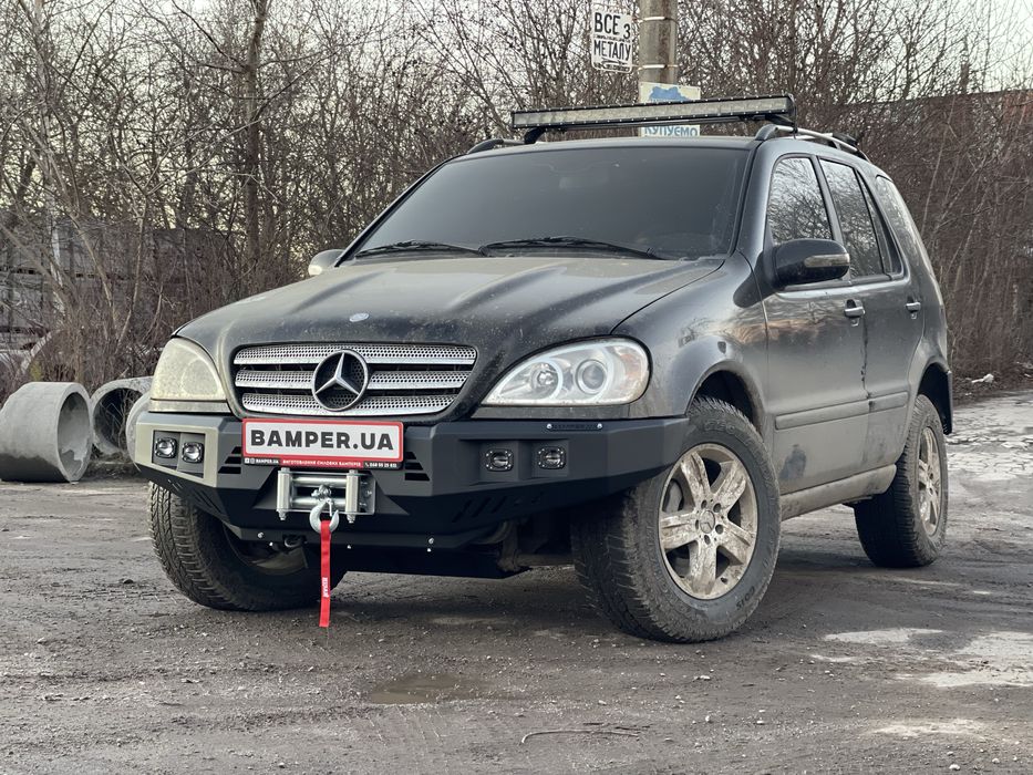 Металевий Бампер Мерседес ML 163 кузов