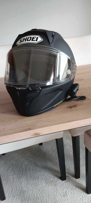 SHOEI X-spr PRO matt black + Cardo