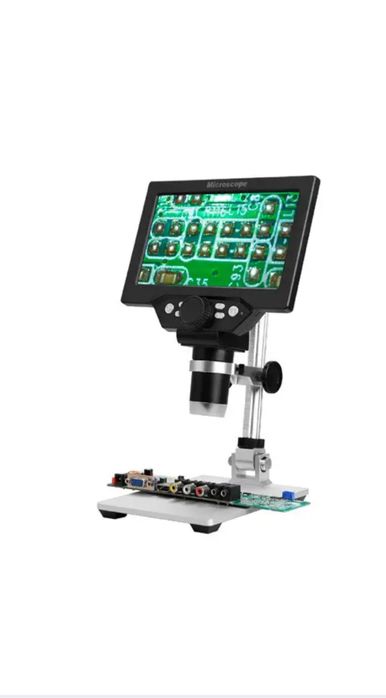 Мікроскоп цифровий з 7 РК на штативі 3000 мАг  12 МП 1-1200Х G1200