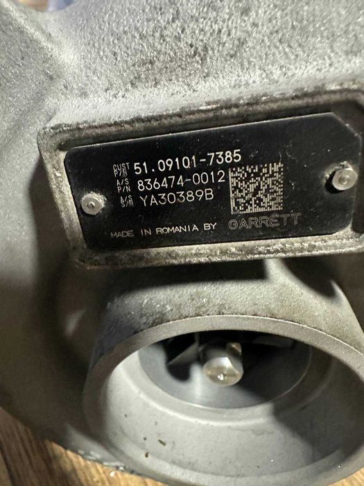 MAN TGX Euro 6, 2019 рік, відоновлені турбіни до системи BITURBO