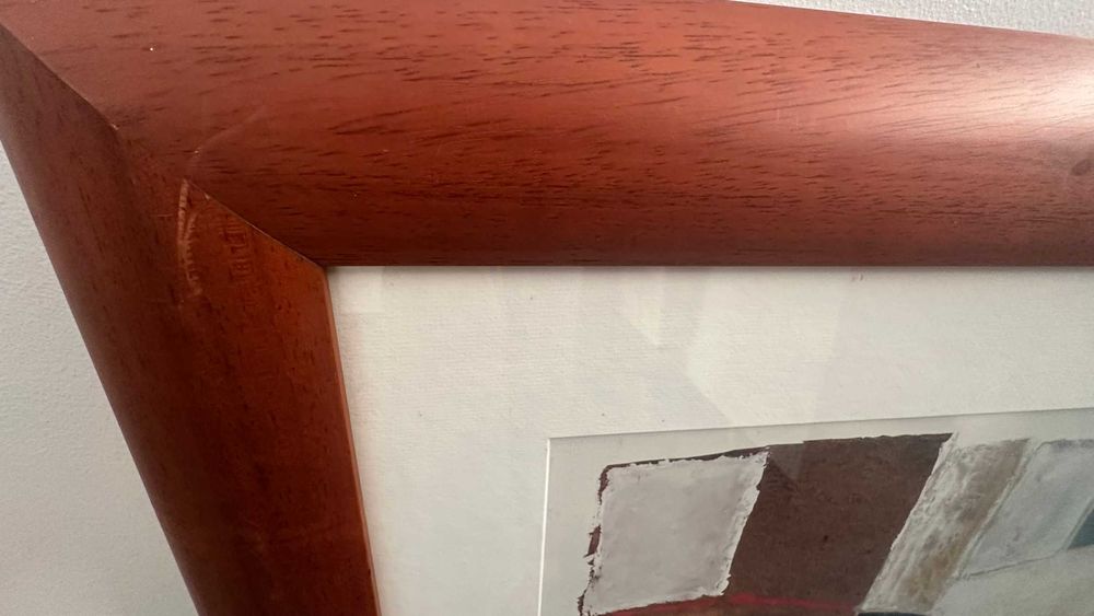 Moldura quadrada Madeira