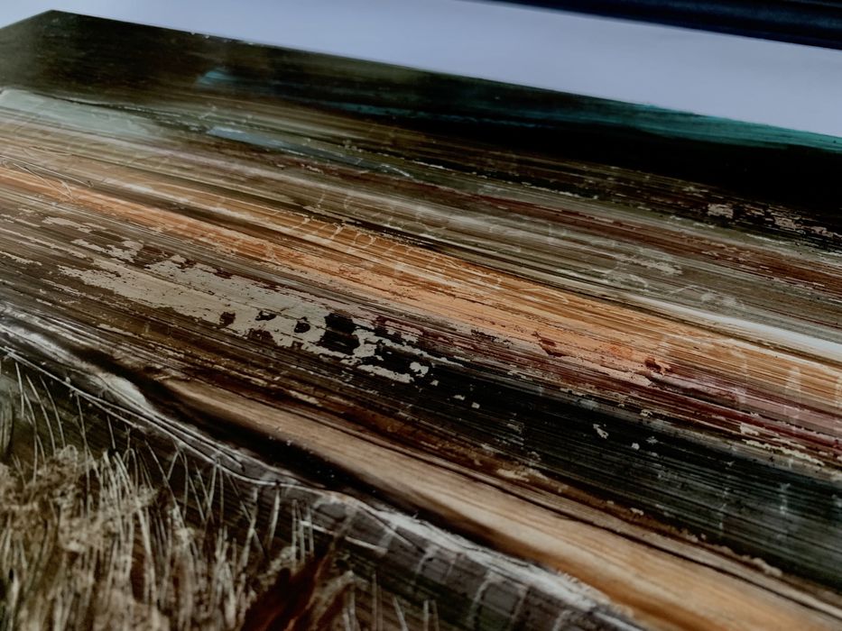 Картина олією в рамі пейзаж