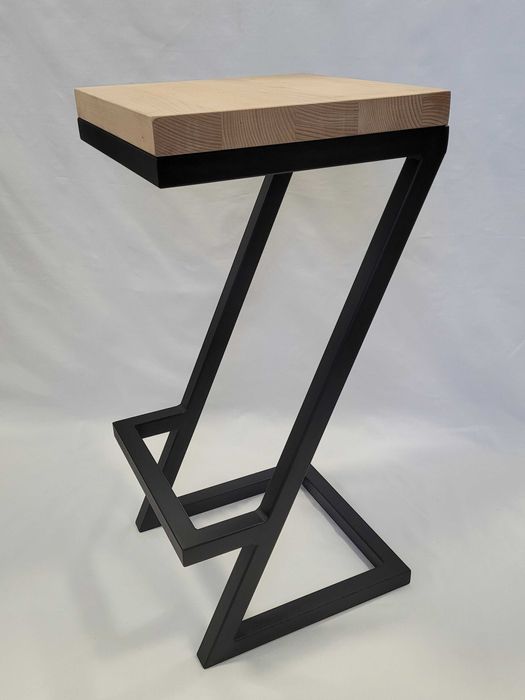 STELAŻ Hoker, krzesło Loft, wysoki taboret stalowy