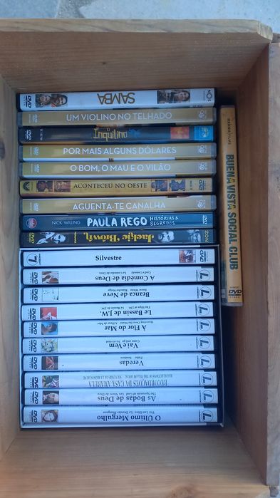 Cada DVD 6€ - como novos