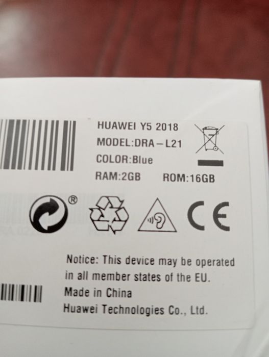 Telemóvel Huawei Y5