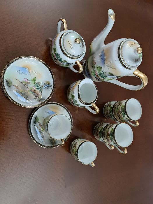 Serviço de café em porcelana chinesa COMPLETO