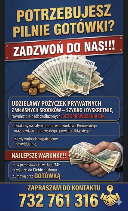 Pożyczki bez BIK. Gotówka w domu klienta szybko i sprawnie
