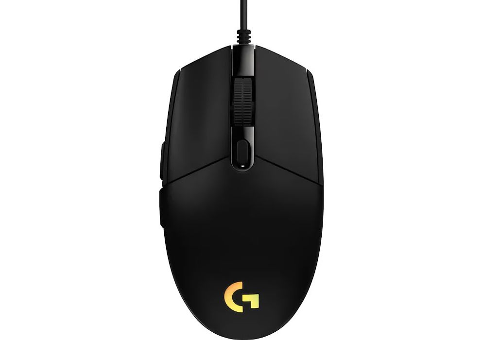 Дротова ігрова оптична миша Logitech G203 LIGHTSYNC Black - ультралегка конструкція, з підсвіткою, 8000 DPI (910-005796)