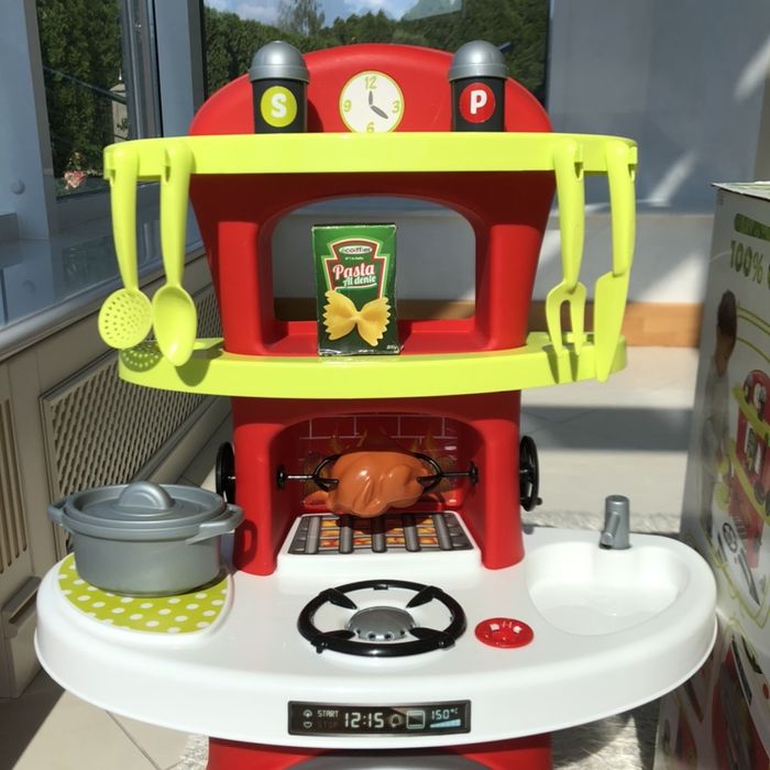 Игрушечная кухня Ecoiffier Chef-Cook с грилем и посудой