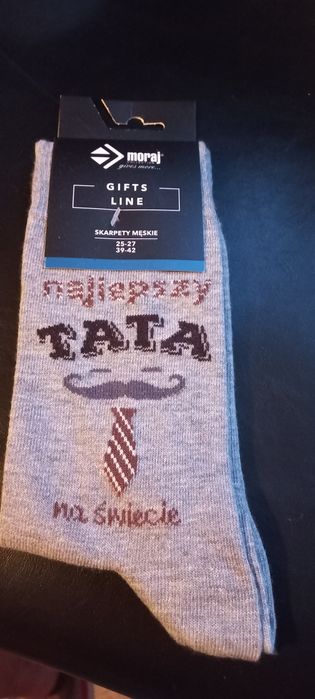 Skarpety męskie.  Najlepszy tata.