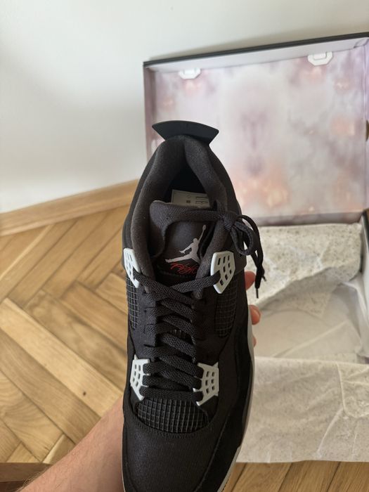 Air Jordan 4 SE Black Canvas 50.5 eu