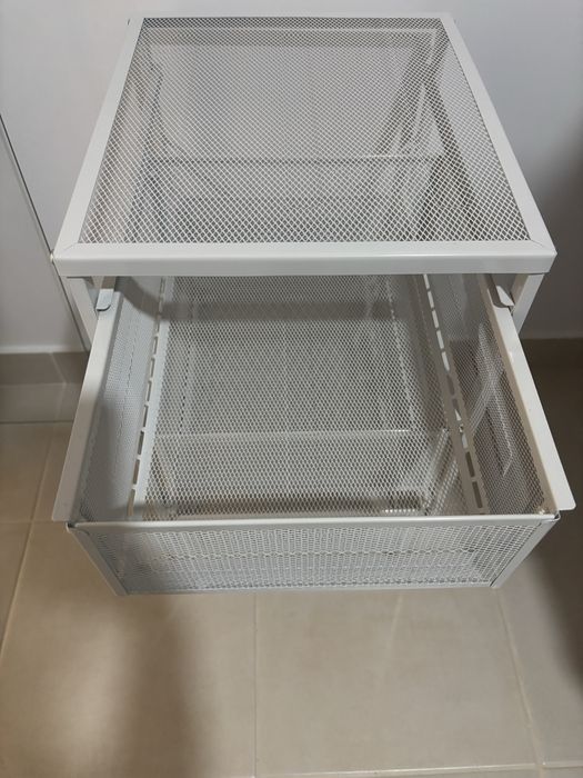 Armário de arrumação em metal LENNART do Ikea