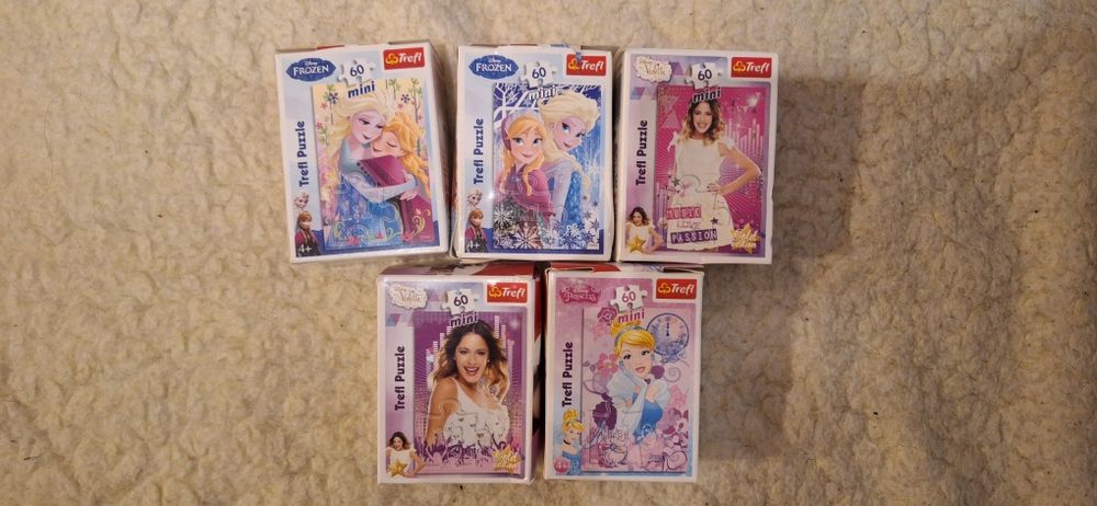 Puzzle Różnie mini