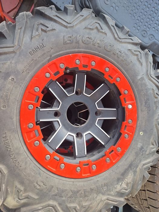 Opony Quad Maxxis bighorn 14x11x29 i 14x9x29 Stan  BDB