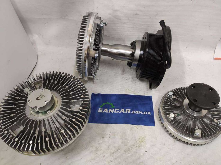 Вискомуфта Мерседес Атего Аксор Mercedes OM906 вентилятор