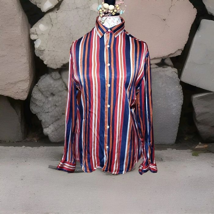 Блузка оверсайз zara