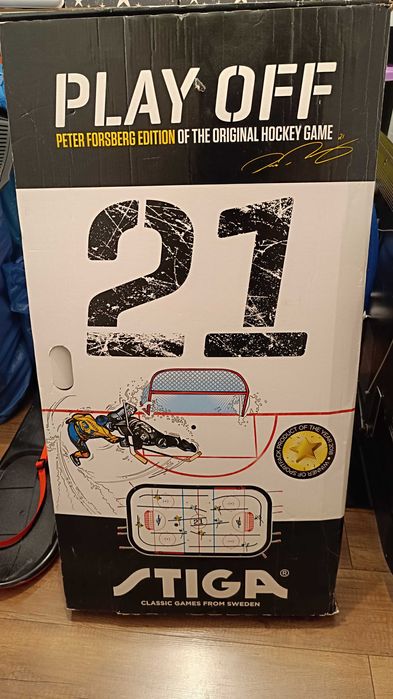 STIGA PLAY OFF 21 Gra hokej Szwecja Finlandia
