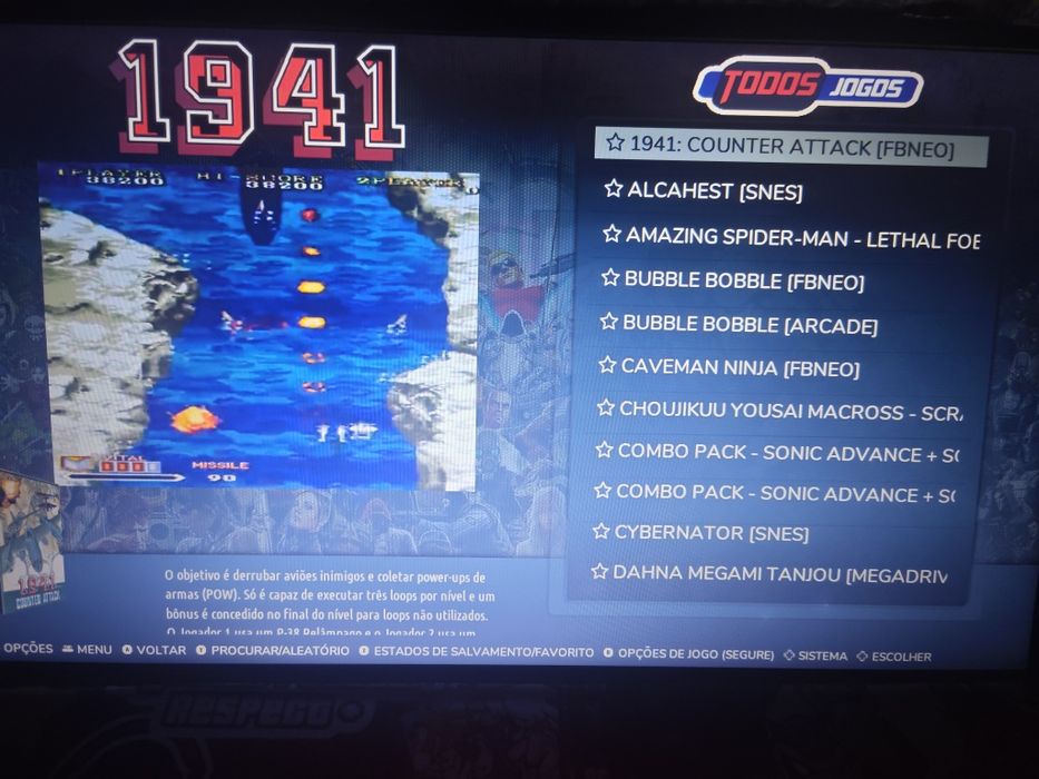 Máquina arcade ANOS com jogos ANOS 80 ,90.