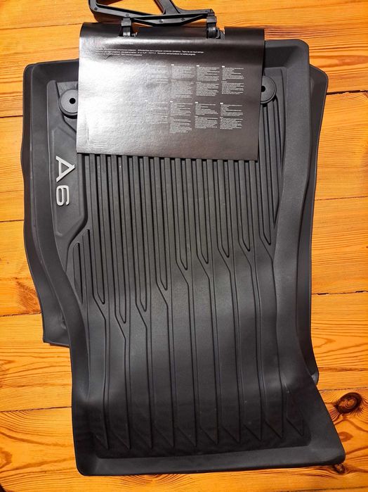 Dywaniki gumowe Audi A6 – oryginalne, nowe