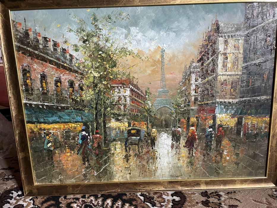 Картина масло. Холст