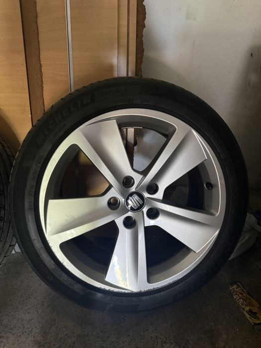 Jantes 17” Seat 5x112 com pneus