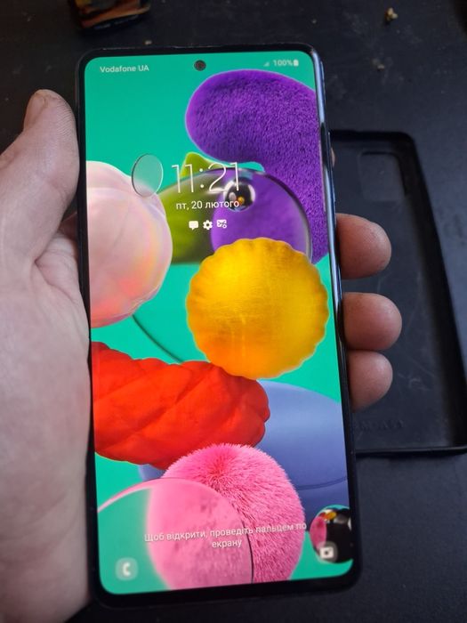 Смартфон Samsung Galaxy A51 2020 4/128GB Black (SM-A515FZKW)