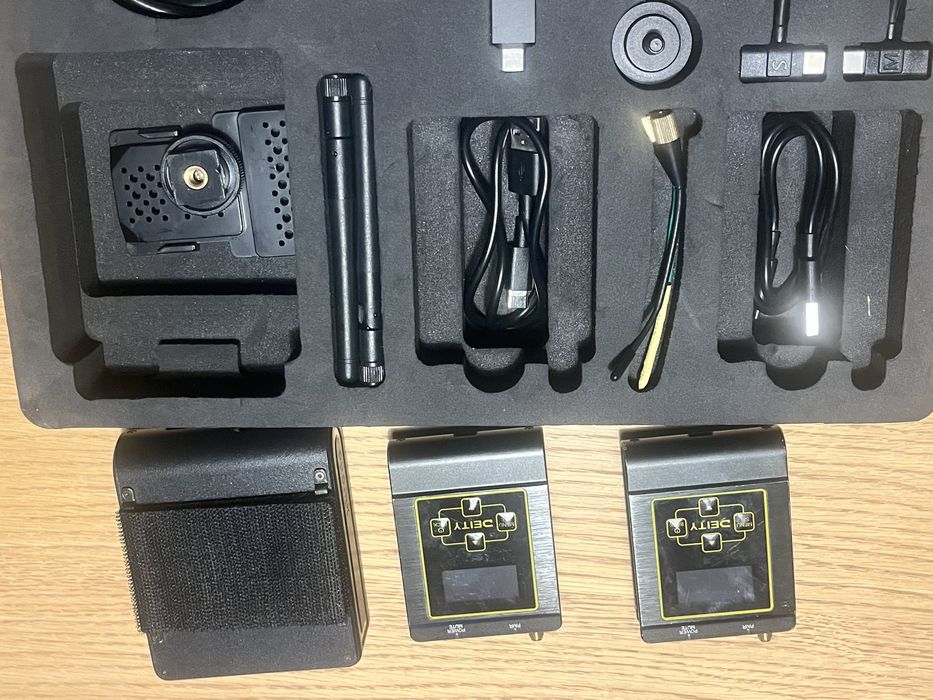Deity wireless 2.4 sound som sem fios lapelas