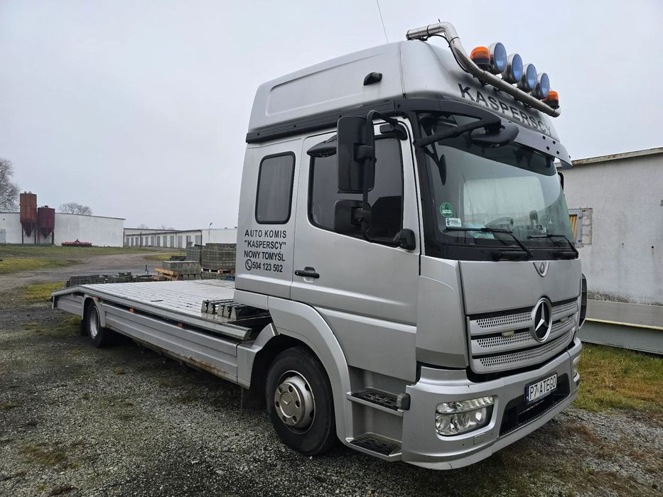 Mercedes-Benz ATEGO 823  Pomoc Drogowa Pojazd Specjalny Tacho tarczka! 6cio osobowy 2 łóżka