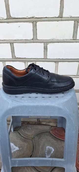 Clarks кроссовки мокасины оригинальные натуральная кожа раз 43,5-44
