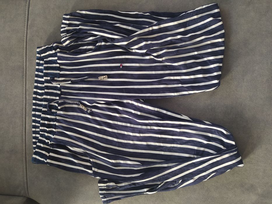 Spodnie w paski Tommy hilfiger