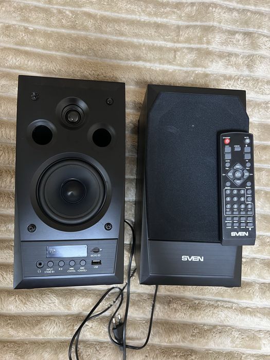 Колонки 2.0 SVEN MC-10 black Bluetooth