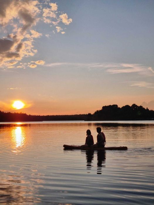 Domek letniskowy nad zbiornikiem wodnym Niwka