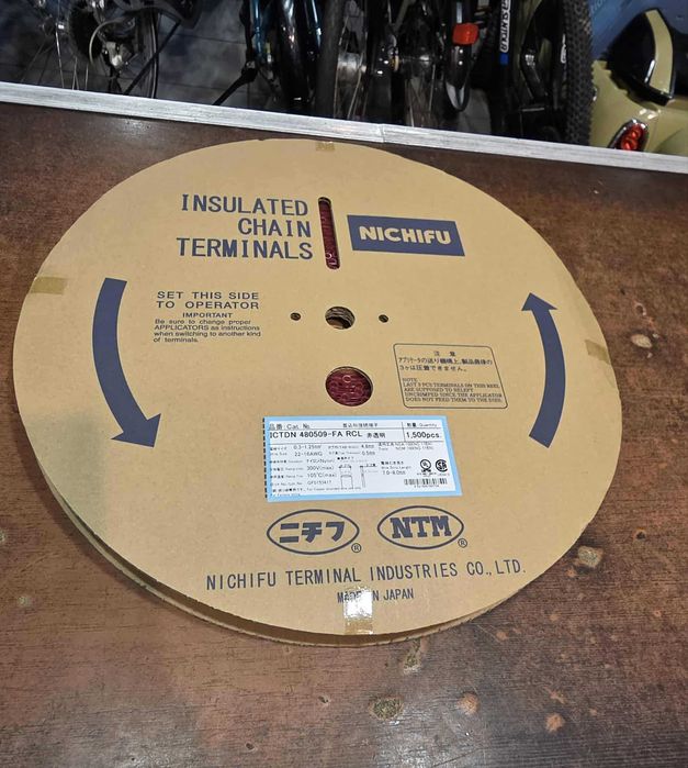 Konektor 1500szt 22-16awg 300v