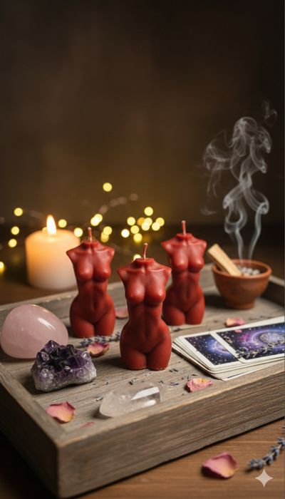 Свеча женский торс