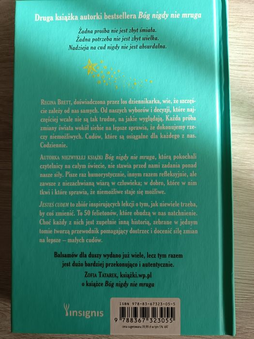 Jesteś cudem Regina Brett