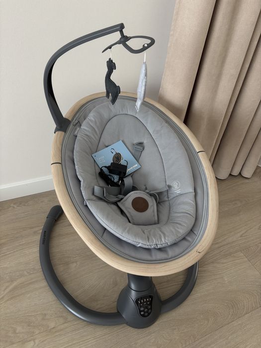 Заколихуючий центр (крісло-гойдалка) Maxi-Cosi Cassia SWG Beyond Grey ECO
