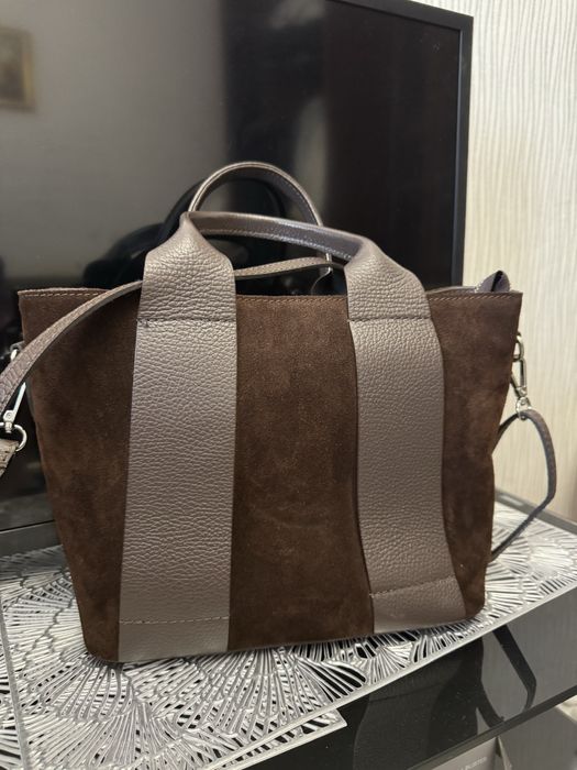 Сумка by nino shop замш