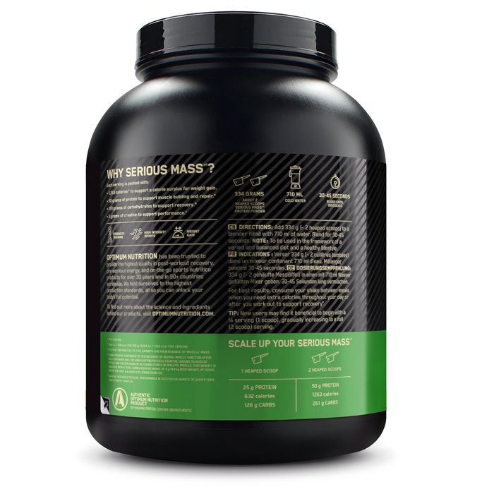 Serious mass chocolate 2,7kg