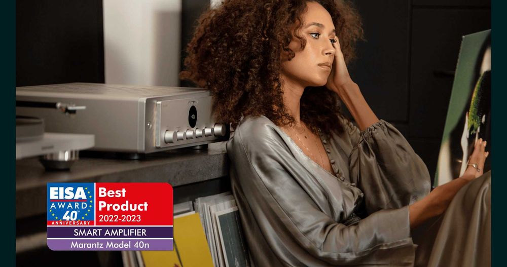 Najnowsze stereo Marantz MODEL 40N + CD60 - nagroda EISA