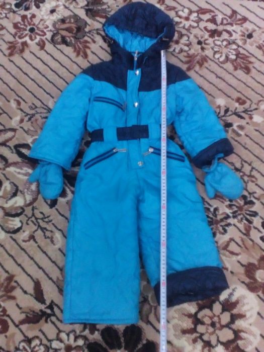 Детские комбинезоны.Комбинезон-трансформер на овчине супертеплый.