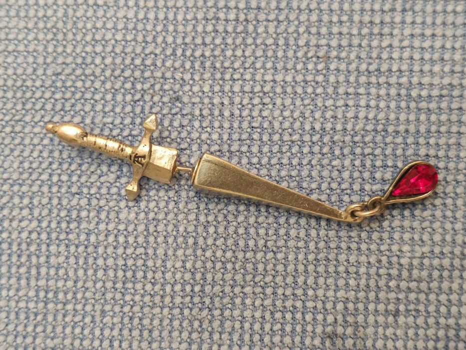 Сережка меч Alchemy Gothic