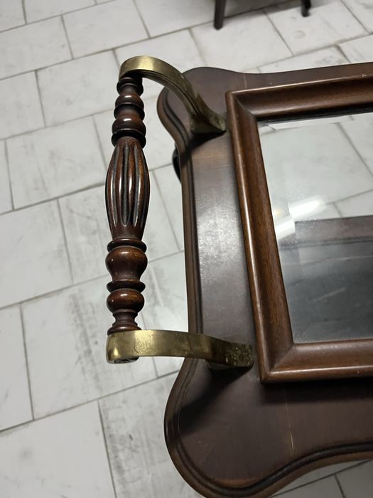 Carrinho de chá e bebidas