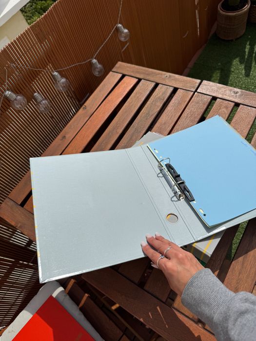 Conjunto 3 dossiers A4