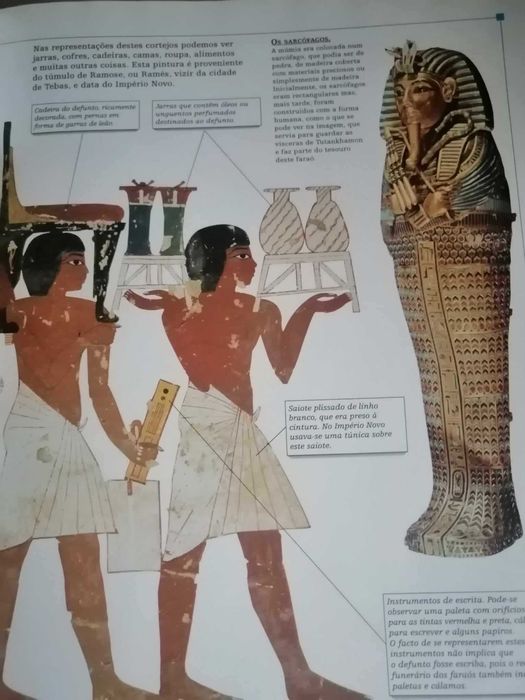 Livro "Egipto um tesouro da humanidade"