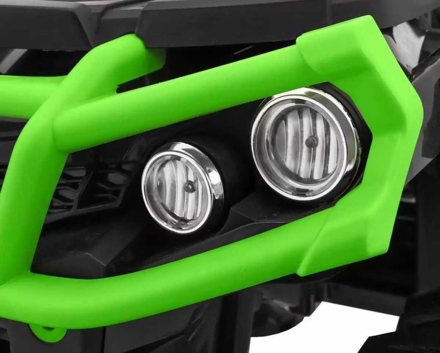 Quad na akumulator ATV BDM0906 Czarno-Zielony do 30 kg